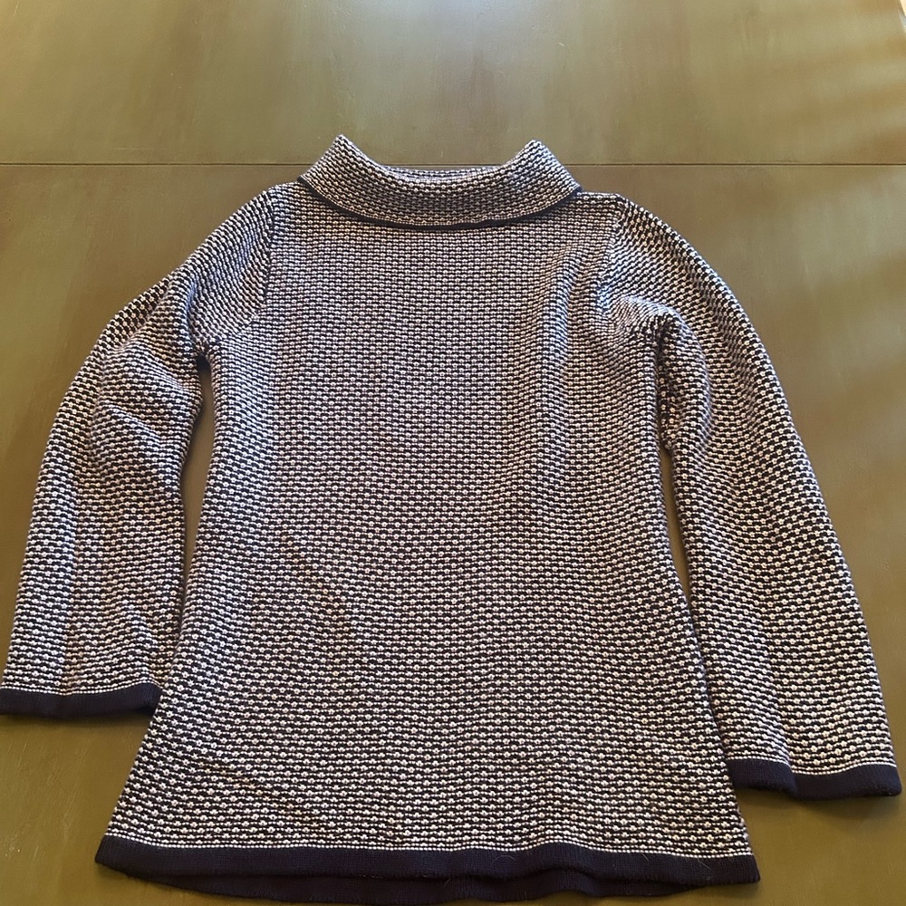 Boden Monochrome Cowl Neck Sweater